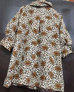 Brown🟤Floral Print Winter Top For 38 Bust