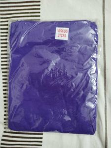 Purple Viscose Lycra Leggings