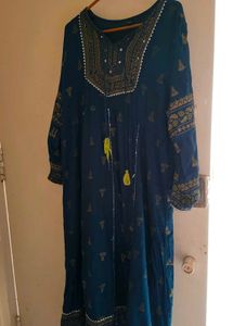 Elegant Green Printed Kurta and Duppatta