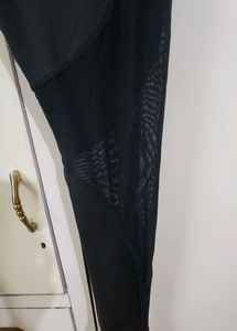 HRX Rapid Dry Black Gym Tights