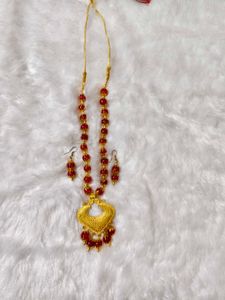 Necklace With Earrings