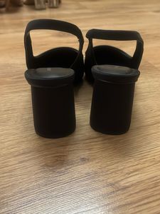 Charles &amp; Keith Black Slingback Heels
