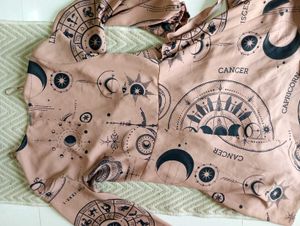 Peace&amp;chaos Horoscope Wrap Dress