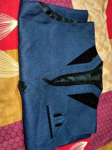 Boys Formal Blue Waistcoat for children under 6-7