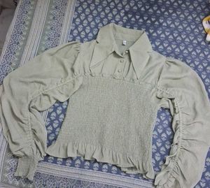 Sage Green Corset Top