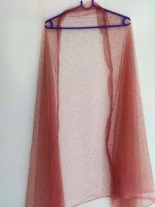 Peach A Line Kurta Set