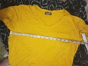 Yellow Pocket Tee