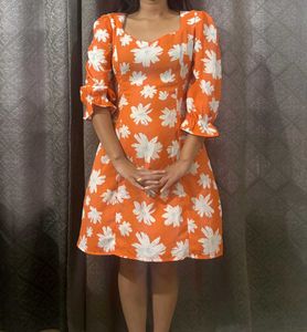 Mini Orange dress