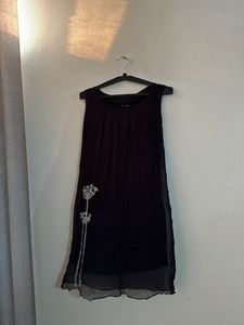 W Black Mini Dress