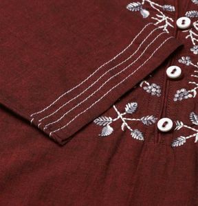 Maroom Elegant Embroidered Kurta