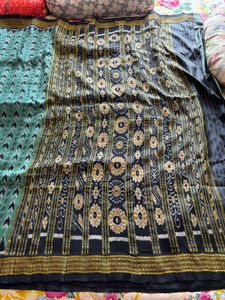 Pure Silk Khandua Ikkat
