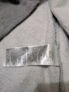 Converse cropped Grey Hoodie