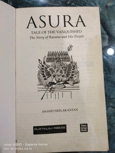 Asura The Story Of Ravan Book