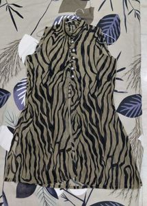 Zebra Print Top