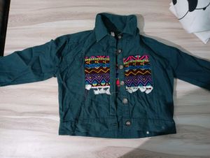 Boho Chic Embroidered Jacket