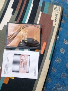 Skincare Samples &amp; Pouch