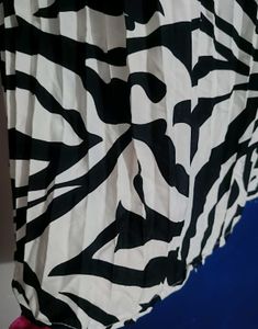Zebra Print Women Dress