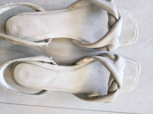 Aldo Off White Sandal