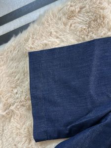 CROP DENIM SHIRT