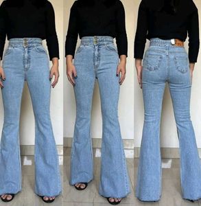 High Waist Jeans 2 Button
