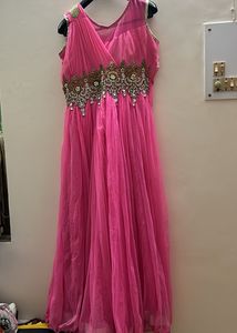 Party Wear Heavy Full Length Gown