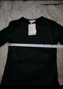Black Long Sleeve Top
