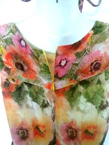 Dreamy Floral Knee Length Dress