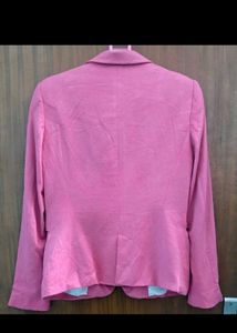 ZARA BASIC Pink Blazer
