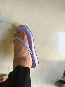 Flip flops Lavender