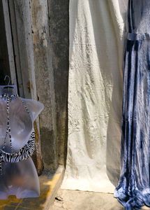 I. Blue Tie-Dye Maxi Dress