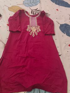 Elegant Pink Kurti