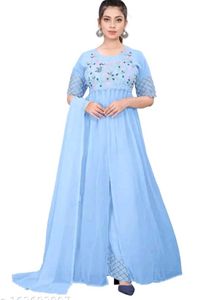 Elegant Blue Kurta Set