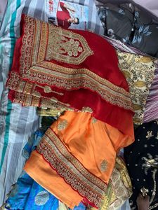 Women Saree Heavy Work