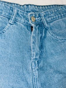 Light Wash Wide Leg Jeans