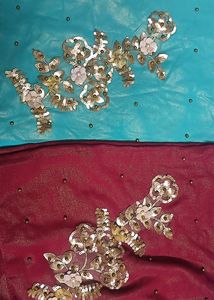 Party Wear Hijab... Dupatta...