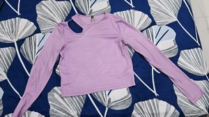 Lavender Stylish Top