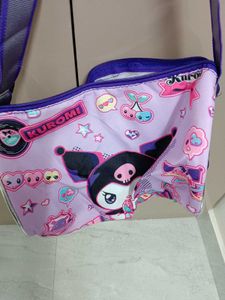 New Kuromi Cartoon Print Sling Bag