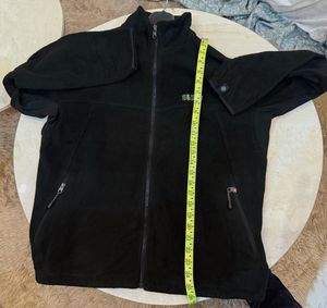 Black Fleece Full-Zip Jacket