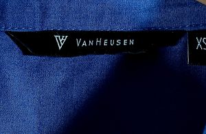 💥 PRICE DROP! Van Heusen Dark Blue Shirt (Women)