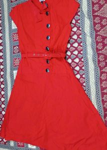 Elegant Red Dress❤️
