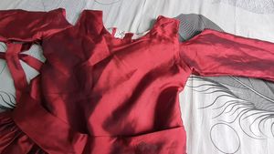Maroon Gown