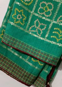 Beautiful Bandhani Saree