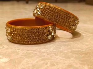 Set Of 2 Golden Kadas