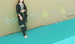 Kurta ,trouser And Dupatta Set