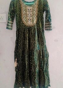 Kurti Bandhani Silk