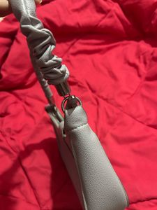 Grey patterned Handbag