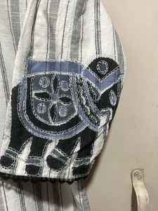 Striped Cotton Kurta