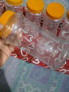 Plastic Food Storage Containers - Set of 6