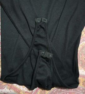 Black Long Sleeve Bodysuit