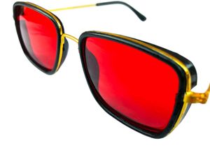 Stylish Red Lens Sunglasses | 100% Trusted Seller